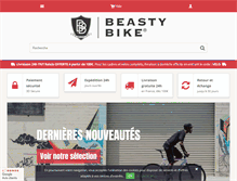 Tablet Screenshot of beastybike.com